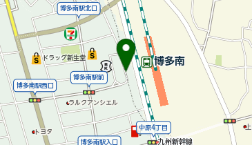 博多南駅前ビル駐車場の地図画像
