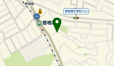 アルゴパーク香椎6丁目の地図画像