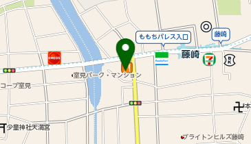 G・L・Sパーキングの地図画像