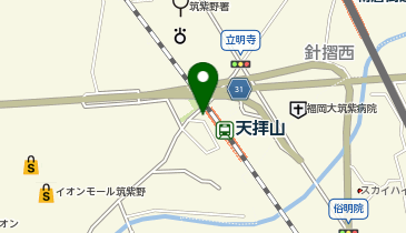 アルゴパーク天拝山駅前2の地図画像
