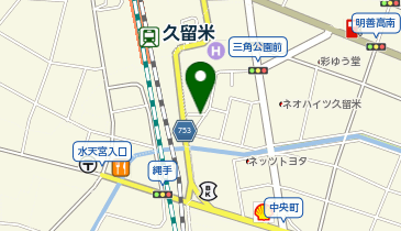 アルゴパークJR久留米駅前の地図画像