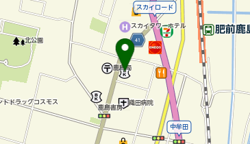 鹿島パーキングの地図画像