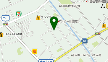 アルゴパーク諸岡1丁目2の地図画像