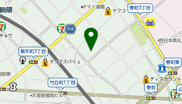 東雲町医療モール駐車場の地図画像