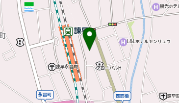 Park Premier 諫早駅前2の地図画像