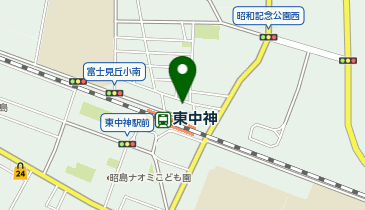 ケーズパーク 東中神第4の地図画像