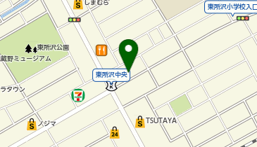 ケーズパーク 東所沢第3の地図画像