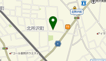 ケーズパーク 北所沢第2の地図画像