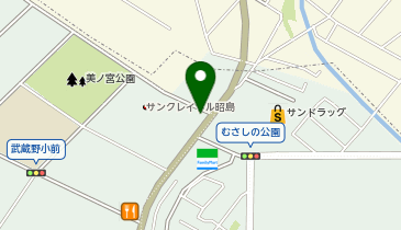 ケーズパーク 昭島武蔵野の地図画像