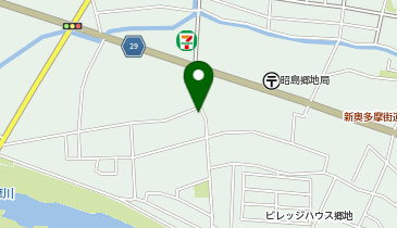 ケーズパーク 福島町の地図画像