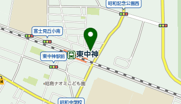 ケーズパーク 東中神駅北口の地図画像