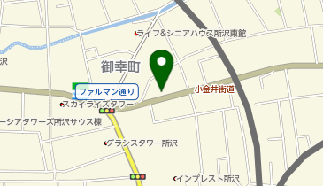 K'sPARK東町第2駐車場の地図画像