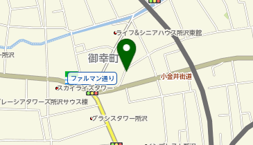 K'sPARK東町第7駐車場の地図画像