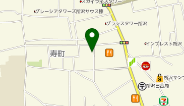 K'sPARK東町第8駐車場の地図画像
