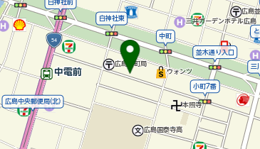 小町パーキングの地図画像
