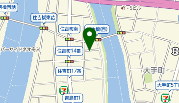 グリーンパーク住吉町第1の地図画像