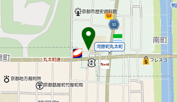 ブーブーパーク丸太町寺町の地図画像