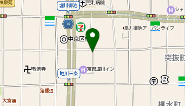 ブーブーパーク堀川姉小路2の地図画像
