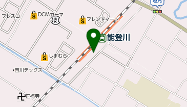 ブーブーパーク能登川駅前の地図画像