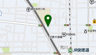 ブーブーパーク俊徳道駅北の地図画像