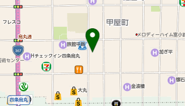 ブーブーパーク高倉錦の地図画像