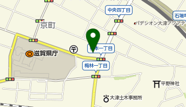 ブーブーパーク滋賀県庁前の地図画像
