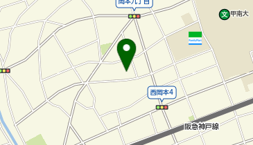 ブーブーパーク西岡本第2の地図画像