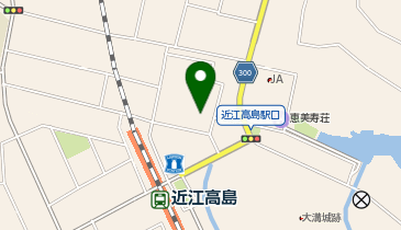 ブーブーパーク近江高島駅東の地図画像
