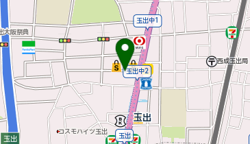 ブーブーパーク玉出西2丁目の地図画像