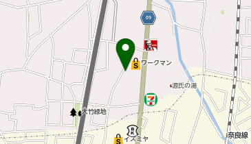 ブーブーパーク大久保町大竹の地図画像