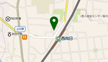 ブーブーパーク西向日駅前の地図画像