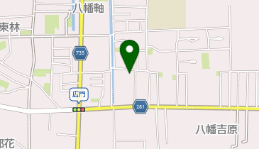 ブーブーパーク八幡渡ル瀬の地図画像