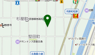ブーブーパーク麩屋町松原第2の地図画像