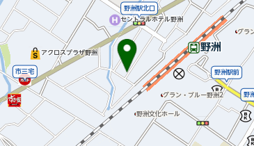 ブーブーパーク野洲駅北口の地図画像