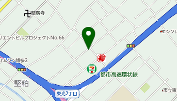 堅粕4丁目パーキングの地図画像