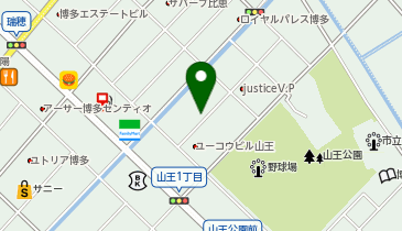 山王1丁目パーキングの地図画像