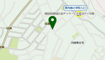 東月隈5丁目パーキングの地図画像