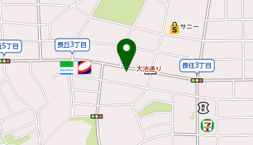 長住3丁目パーキングの地図画像