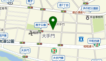 大手門2丁目コインパーキングの地図画像