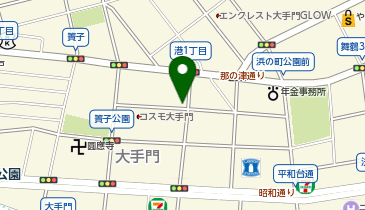 ハイネス大手門パーキングの地図画像