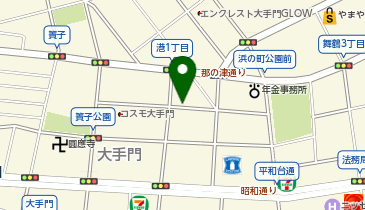 リヴァージュ大手門パーキングの地図画像