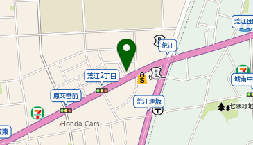 荒江2丁目モータープールの地図画像