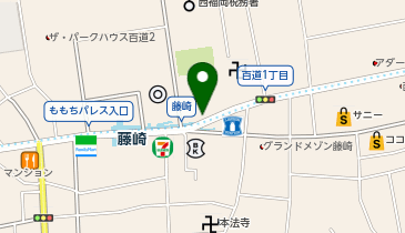 百道クロスビルパーキングの地図画像