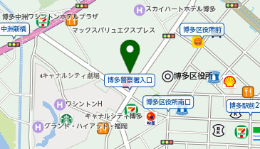 博多祇園ビル駐車場の地図画像