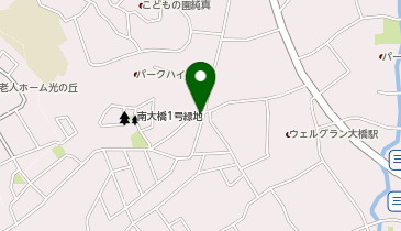 南大橋1丁目パーキングの地図画像