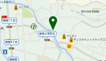 長尾2丁目パーキングの地図画像