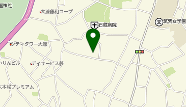 桜坂2丁目パーキングの地図画像