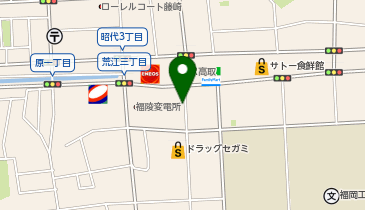 荒江3丁目時間貸し駐車場の地図画像