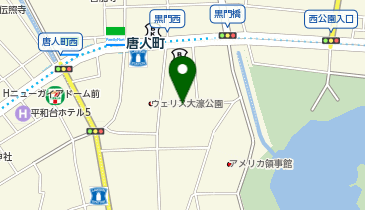 黒門パーキング2の地図画像