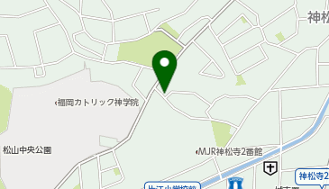 神松寺3丁目パーキングの地図画像
